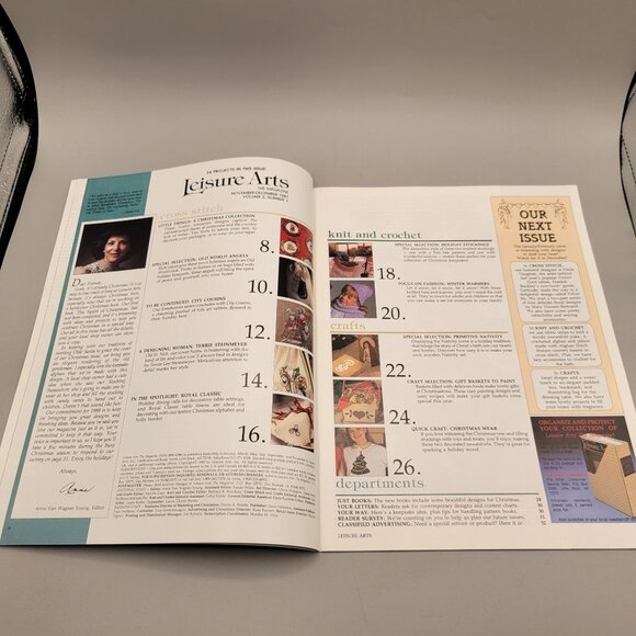 Leisure Arts Craft Book Knit Crochet Paint Projects Cross Stitch - Picture 3 of 10